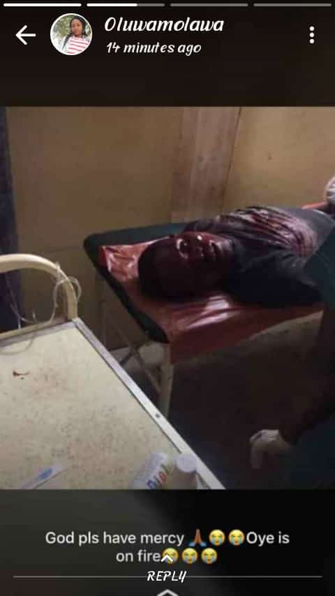 TheIgalaPrince's tweet photo. They killed him....
 
#FUOYE 
#PrayForFuoye 
#JusticeForFUOYE https://t.co/0LWTnBKIQ9

@bisiafayemi this blood is on you,if you don't provide the Operatives attached to you that did this.

@segalink @YemieFASH @AbdulMahmud01 @AlleyCatBrawler @AishaYesufu @HAHayatu @I_Am_Ilemona https://t.co/u1511sPoiv