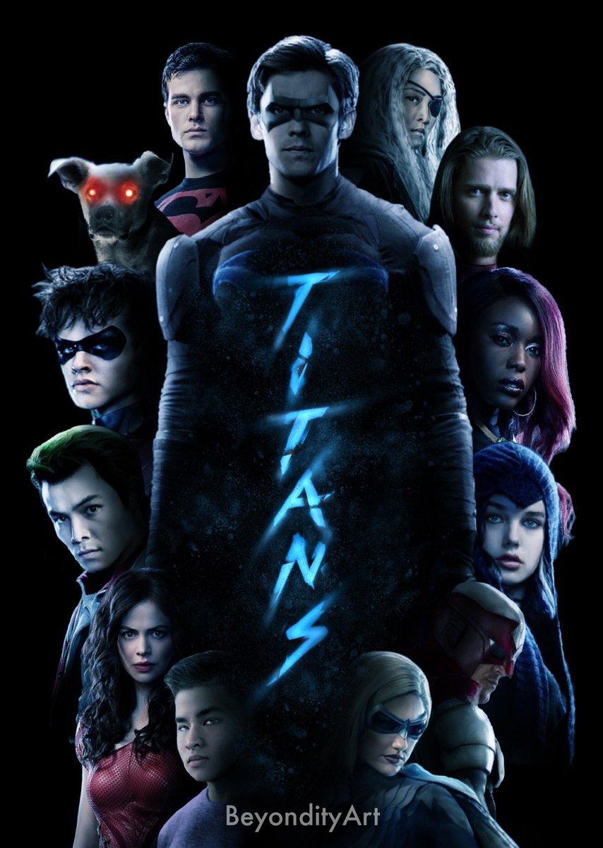 BeyondityArt's tweet photo. I love this show so much 💕
#titans #TitansSeason2 https://t.co/aJ3wHJq8c1