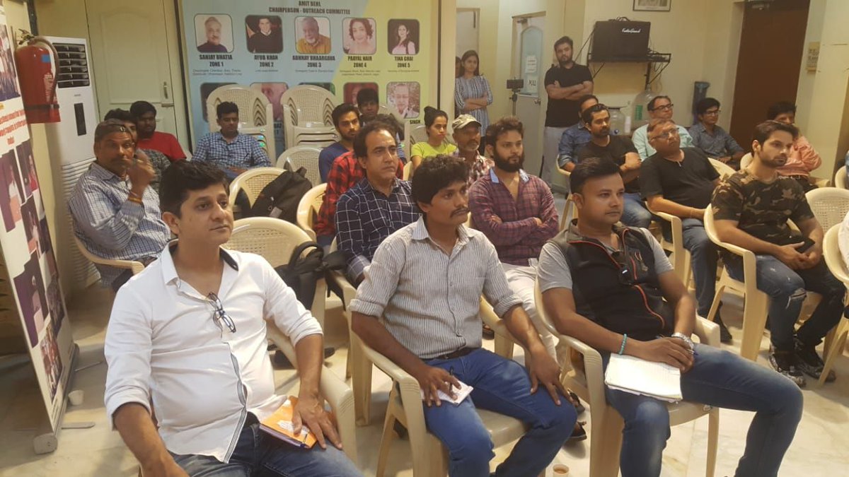 CintaaOfficial's tweet image. #CINTAA #InteractiveWorkshop #AbdulRashidMehta #SessionPhotos
@sushant_says @DJariwalla @deepakqazir @amitbehl1 @SuneelSinha @ayubnasirkhan @sanjaymbhatia @NupurAlankar @rakufired @RajRomit @JhankalRavi