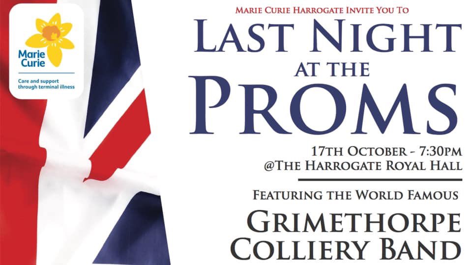 MCNorthYorksGem's tweet photo. #Proms2019 if you enjoyed the BBC’s last night of the the proms you’ll love our Last night at the proms with @GrimethorpeBand at @RoyalHallEvents #Harrogatehour tickets are selling fast come join us and support @mariecurieuk
@StrayFM @NewsdeskHG
https://t.co/hddp0tjm2p https://t.co/Elrsvv3XWF