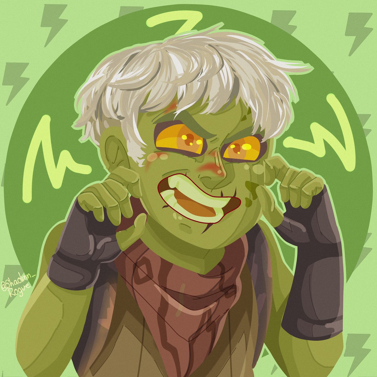 Shaolinn_Rogue's tweet photo. Art-trade with @WUHEGUGE !! 💜💜
I made this brainiac jonesy chibi to love!  ^u^
I hope you love him as much as I do!💖
(I couldn't make hair🤣)
Thanks for doing art-trade with me, love this a lot💕

#Fortnite #FortniteArt #MyArt https://t.co/XvEVXMpF7G