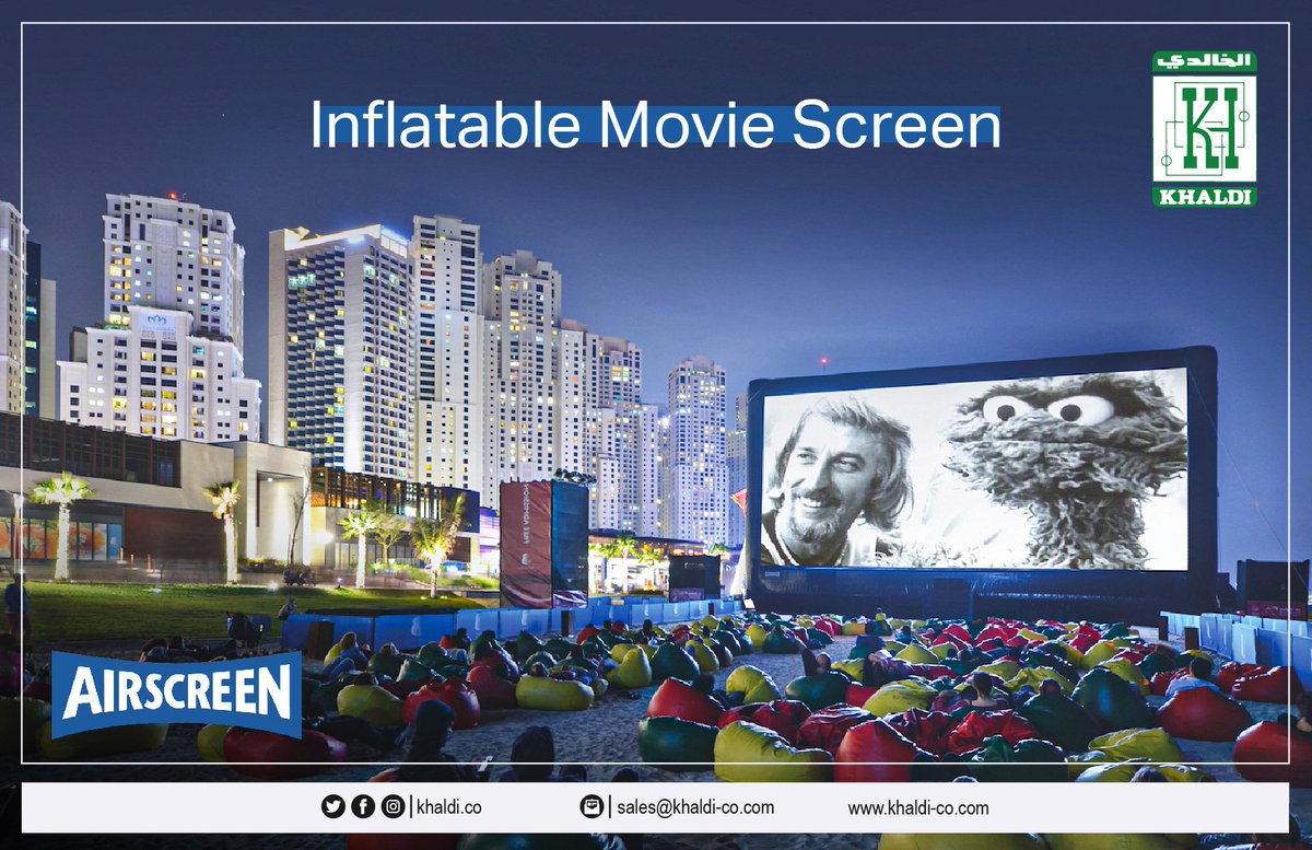 Khaldi_Co's tweet photo. هل أنتم جاهزون للسينما المتنقلة
Are you ready for mobile cinema
#سينما #سينمات_السعودية #فعاليات #حفلات #مناسبات #مهرجان
#AIRSCREEN #outdoormovie #screen #openaircinema #openairevents #outdoorevents #inflatablescreen #eventmanagement #cinema https://t.co/1JuR9lPaLg