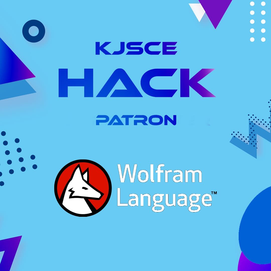 kjsce_codecell's tweet photo. KJSCE Hack 4.0 proudly presents Wolfram Language as our patron for this year !! ā”ā”
The Wolfram Language is a general multi-paradigm computational language developed by Wolfram Research.
#Hackkjsce #hackathon #innovation #tech
#programming #developer #coding https://t.co/c6930TKewY