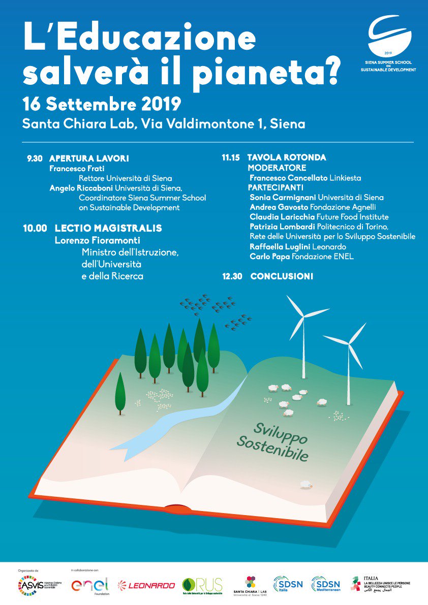 lofioramonti's tweet photo. Domani mattina sarò a Siena, nella mia alma mater, per una lectio magistralis su come un nuovo modello di formazione e ricerca sia la chiave di volta per realizzare un'economia ed una società sostenibile https://t.co/C8iBjNa4Lx