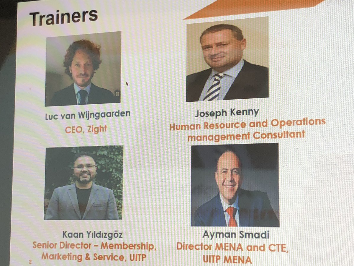 Meet our expert trainers from Diploma for Manager in #PublicTransport in #Dubai 15-17 September <a href="/rta_dubai/">RTA</a> @lucvwijngaarden <a href="/kaanyildizgoz/">Dr. Kaan Yıldızgöz</a> <a href="/KenstoneConsult/">Joe Kenny</a> #Security #iTS #HR #advancingpublictransport <a href="/AGSmadi/">Ayman Smadi</a>