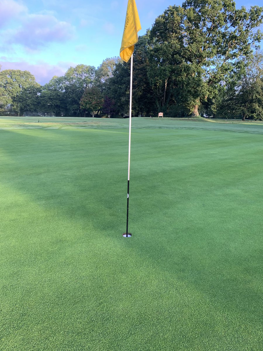 georgesteves10's tweet image. Course set up for today’s Brayne Baker 36 hole open @TivertonGC #teamtiv