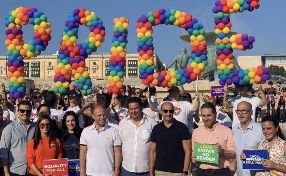 FioriniInfo's tweet photo. After yesterday’s #Pride2019 one cannot help thinking that it’s a blatant lie that in @Malta everyone has equal rights. Women still don’t! Abortion is illegal. @helenadalli #equalitycommisioner what are we going to do about this backwards mentality?? https://t.co/HRPsqKGk6V