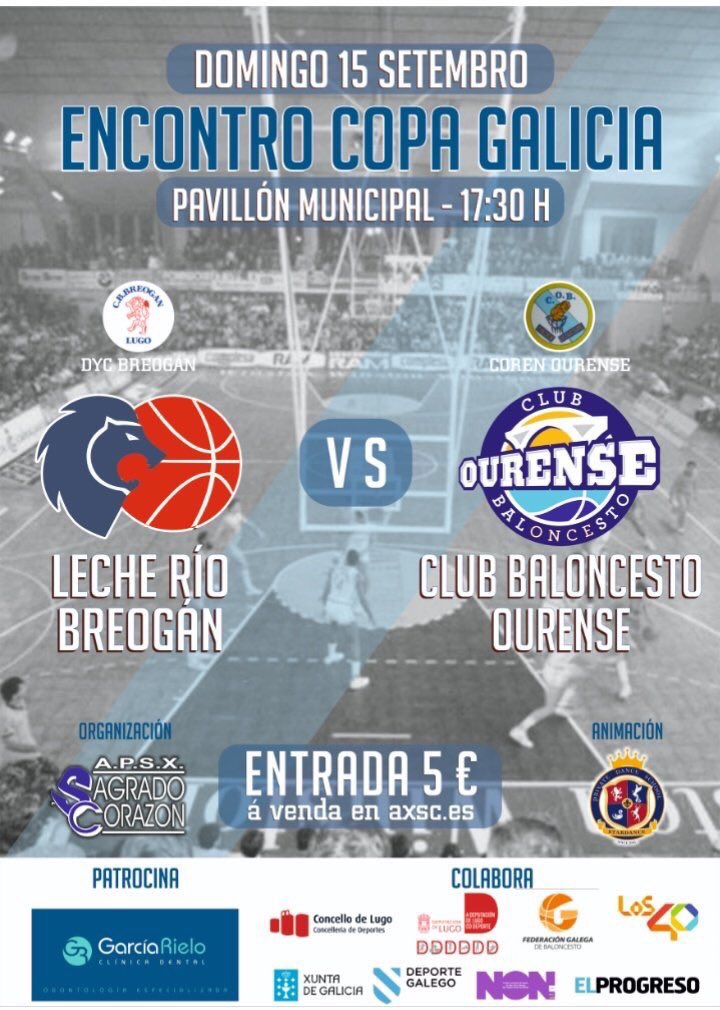 Lugo é basket tweet media