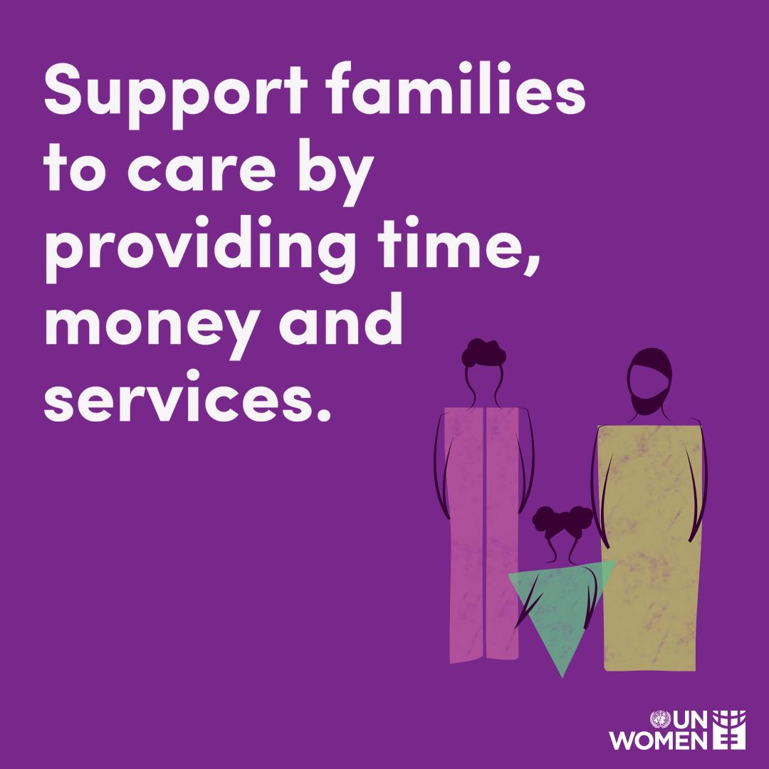 ⌚️Maternity &amp; parental leave 
💰Benefits &amp; pensions 
🤝Accessible childhood education &amp; elder care 

Because care is a public good and must be supported: progress.unwomen.org #WomensProgress2019 #FamiliesOfToday