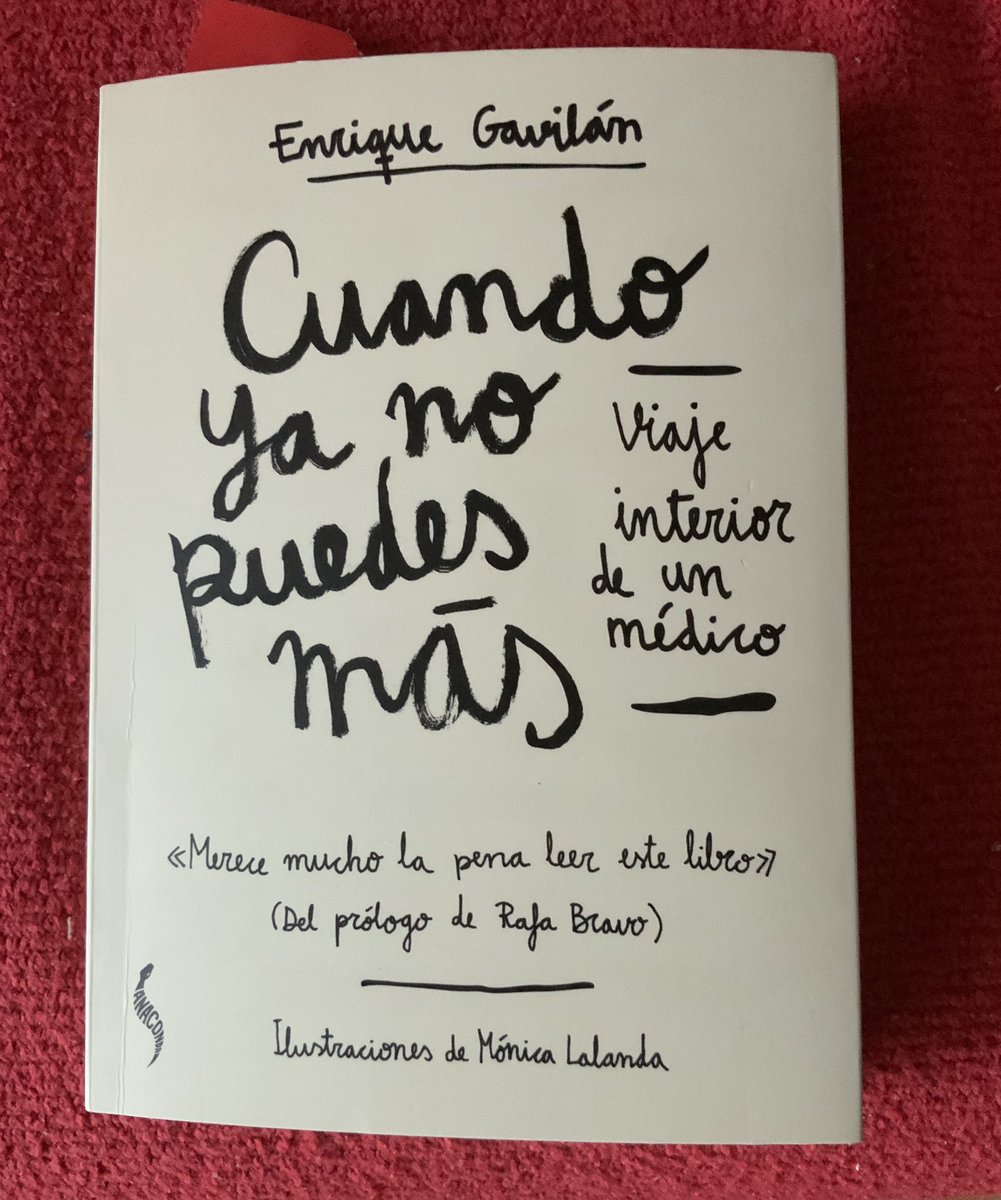 DoctorCasado's tweet photo. Merece mucho la pena visibilizar que algo anda muy mal cuando una sociedad quema a sus profesionales de la salud. 

¿De verdad queremos que nos cuide gente quemada?

Por favor, lean y visibilicen este libro. https://t.co/wBe1qLQzv4