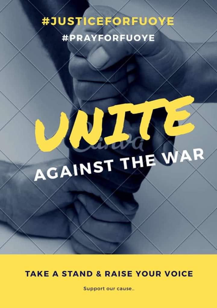 PaulJoh45618942's tweet photo. #prayforfuoye
#NGpolice
#NGpreisdent
#NGsenate

Speaking generally, punishment hardens and numbs, it produces concentration, it sharpens the consciousness of alienation, it strengthens the power of resistance.

FUOYE students demands for Justice. https://t.co/BHnm5F7oAS