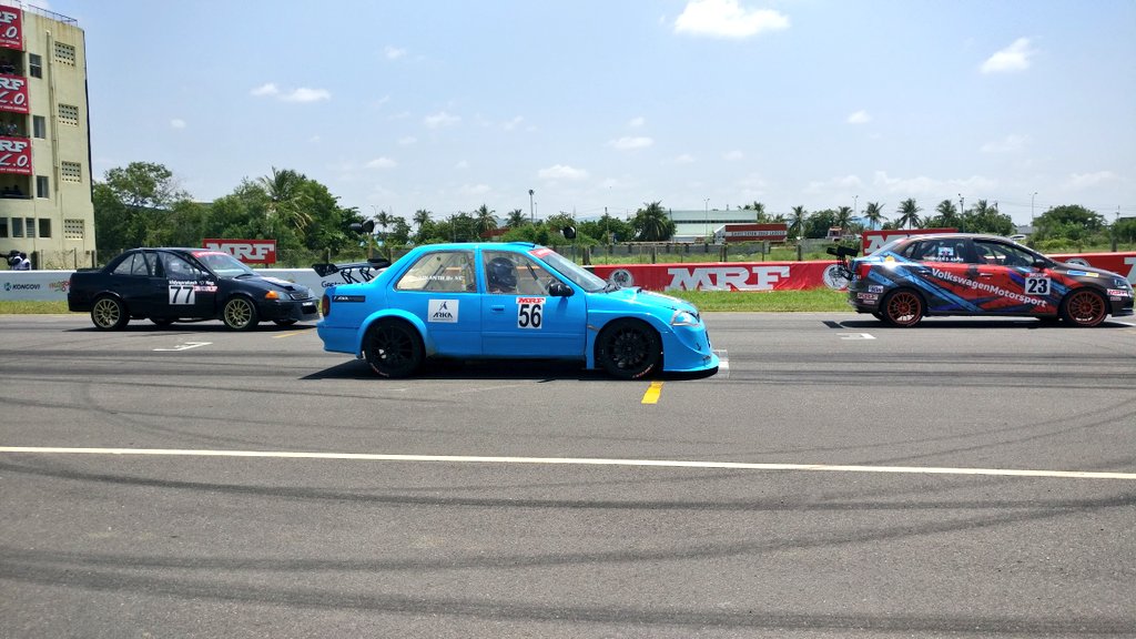 autox's tweet photo. Starting grid ➡️ #Race2 ➡️ #ITC #AllSaloons
@VWmotorsportind driver Ishaan Dodhiwala (#23) starts from pole.
#MRFRacing #INCRC2019 #Round4 #Day2 #Finale #ITC2019 #DanielRowe https://t.co/NOqH8jdc9H