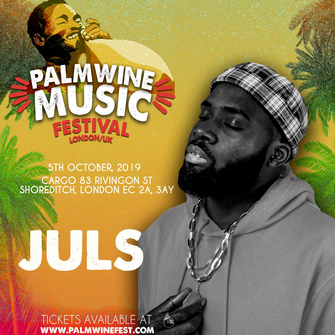 socialblocldn's tweet photo. In case you missed it.. 

Palmwine Music Festival 
October 5th - Shoreditch 

Our menu is out.. do not carry last with tickets.. 😎

https://t.co/OAX0YyyxeQ https://t.co/1SZLgyhAWw

Cc @JulsOnIt https://t.co/Zkuq0Kas2G