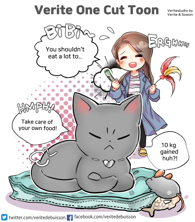 veritedebuisson's tweet photo. Verite One Cut Toon: Bibi's Treats vs. Verite's Snacks
I really can't blame Bibi for liking treats... xD
#VeriteStudio #VeriteOneCutToon #Cat #Bibi #Animal #Treats #Snack #Food #GettingFat #Exercise #Lazy #Happy #Humor #Humour #Fun #Meme #Anime #Drawing #Painting #Toon #Webtoon https://t.co/xr0ksna7x5