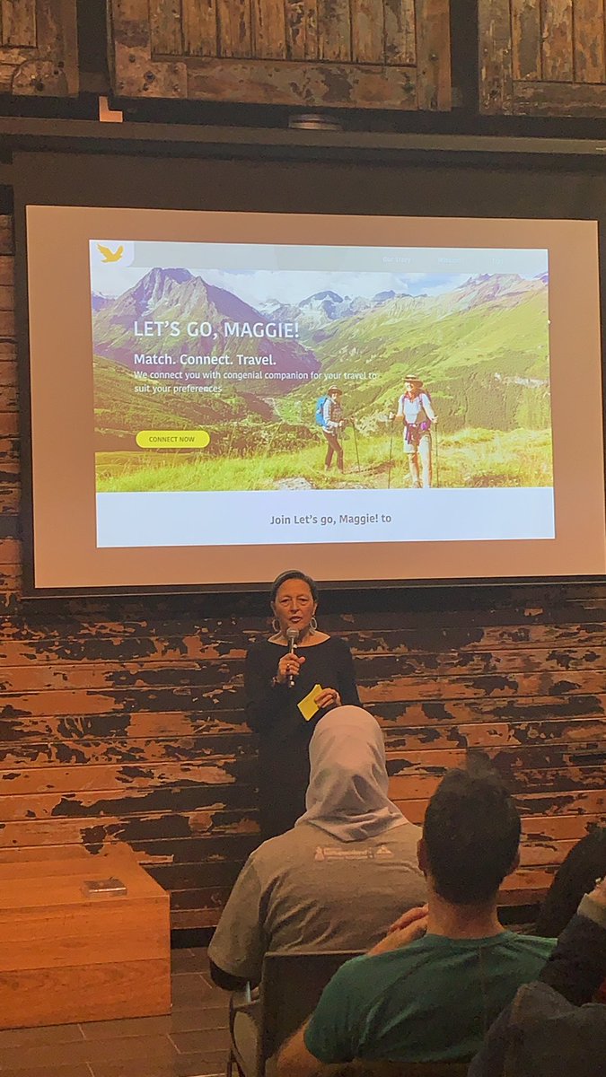 Let’s Go, Maggie! A tool to connect solo female travelers together