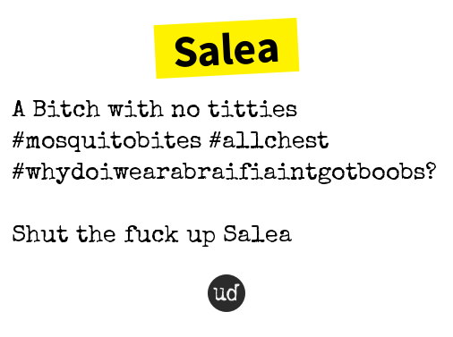urbandictionary's tweet photo. @_baebysal Salea: A Bitch with no titties #mosquitobites #allchest #whydoiwear... https://t.co/qnJwl8tZQq https://t.co/XZHPVF3Fqm
