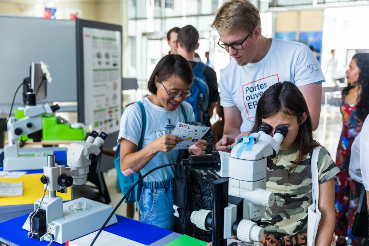 EPFL's tweet image. Pour tout comprendre des sciences de la vie, de l&apos;ADN aux bactéries, en passant par les cellules, rendez-vous dans le bâtiment SV! #PortesOuvertesEPFL #epflSV @epflSV go.epfl.ch/30e735