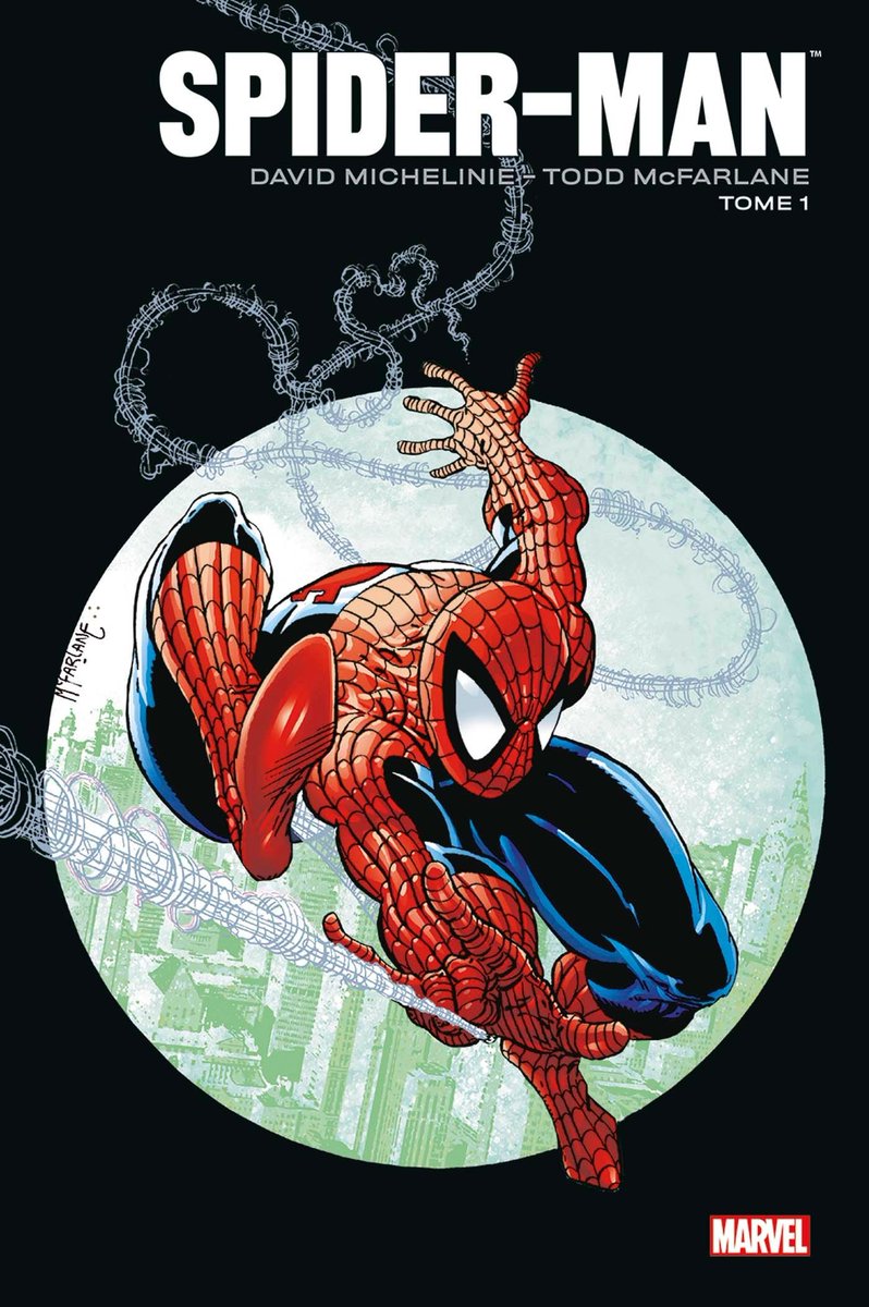 "Spider-Man" par Michelinie et McFarlaneDavid Michelinie et Todd McFarlane révolutionnent l'histoire du héros avec des épisodes devenus des classiques.Dans ce premier tome, Spidey affronte le Docteur Octopus, Venom, l'Homme Sable et le Rôdeur.(2 tomes.Marvel Icons)