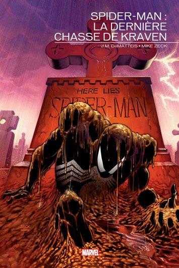 "Spider-Man - La dernière chasse de Kraven"Kraven a traqué tout les animaux mais une proie lui échappe encore : Spider-Man ! Obstiner à prouver qu& #39;il est le maître, il va endosser le costume et l& #39;identité du héros après l& #39;avoir envoyé 6 pieds sous terre.(1 tome.Marvel Event)