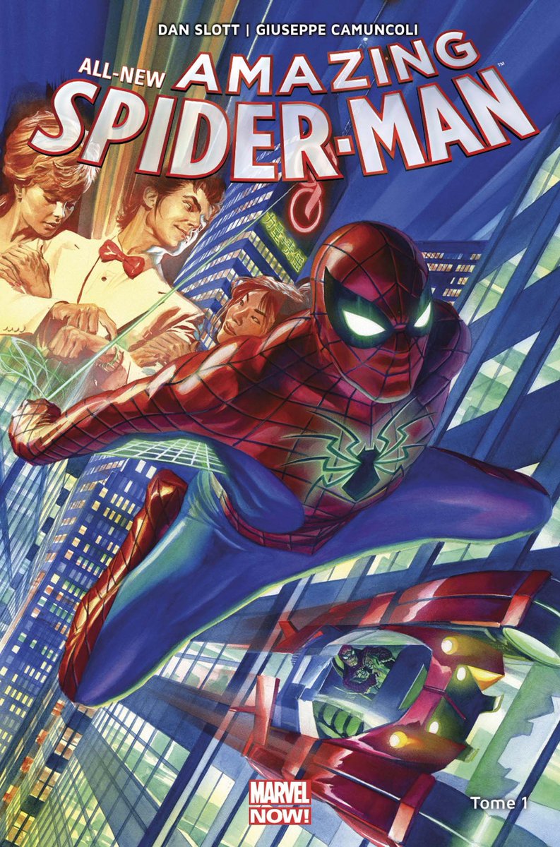 "All-New Amazing Spider-Man"Peter, désormais PDG de Parker Industries, ne se déplace jamais sans son garde du corps Spider-Man ! Le héros va devoir affronté une équipe de super vilains. Face au Zodiaque, le Tisseur pourra compter sur Mockingbird.(6 tomes.Marvel NOW!)