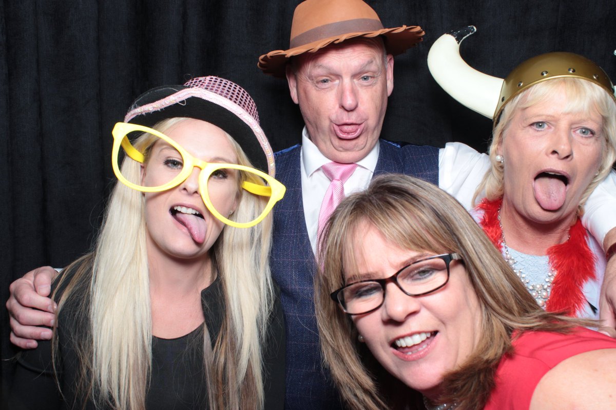 The #photobooth #photobooths gallery from Victoria and Jon's #wedding <a href="/redcoats/">Redcoats Farmhouse</a> is now on flashboxuk.com  #Enjoy