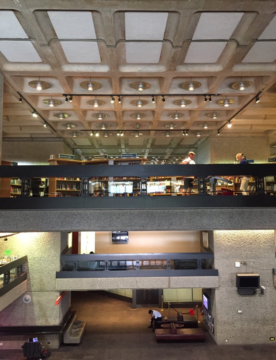 BhsMuralHull's tweet photo. Great article by @HistoricEngland about eight of our best libraries. It includes some C20 smashers, and the lovely #Beverley #Library. What about this beauty though? Visited the AMAZING #barbicanlibrary yesterday 😍💕❤️ #BarbicanLondon #BarbicanCentre
https://t.co/s2g8wISMGf https://t.co/OVaJ0lMbsf