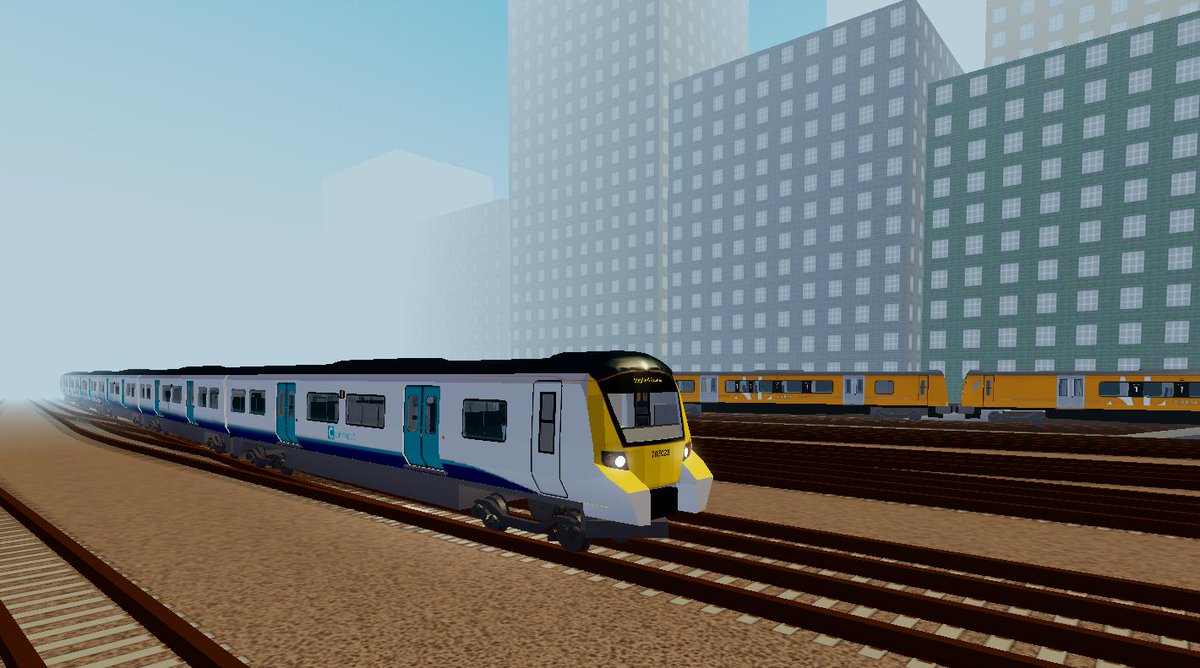 Drive on the train track roblox