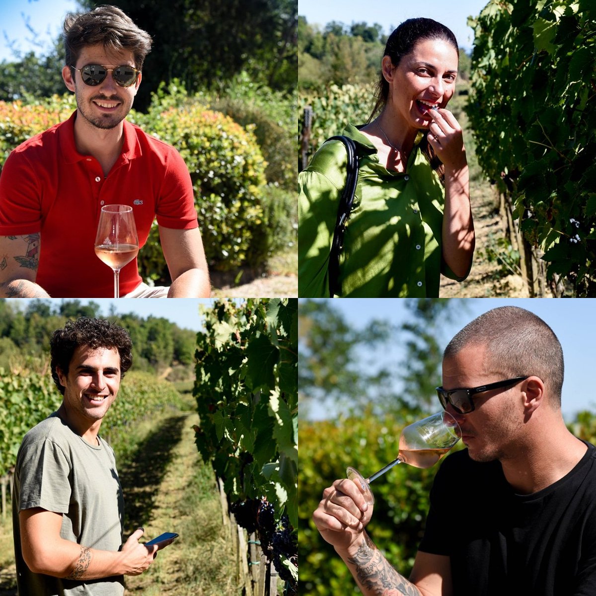 UdelV's tweet photo. #ESPERIENZE_MTVtoscana da #UsigliandelVescovo. Influencer visitano azienda e territorio 👏🍇😊 #cantinasocial #enoblogger #italianwines #vinotv https://t.co/FRVH69dBFj