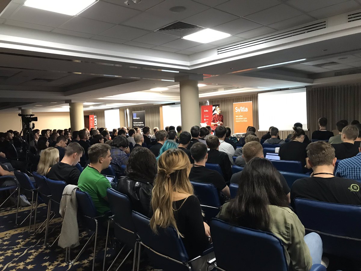 rubyc_eu's tweet image. Still going strong. #RubyC2019 Day2