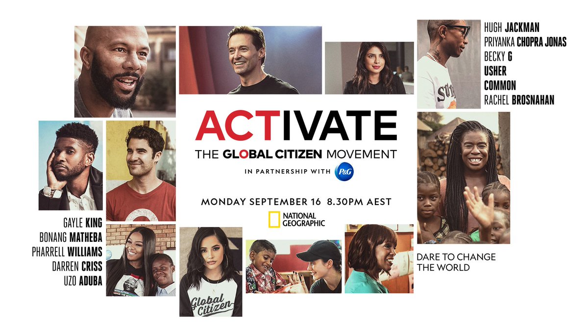 StartupBusEdu's tweet photo. We are PROUD supporters of the @Global Citizen Movement! Their launch of #ACTIVATE was nothing short of inspiring  as they strive to end extreme poverty. Do your part and tune in Sept 16th on @National Geographic to watch! #global #educate #poverty #movement #changemakers https://t.co/vDJQuxmgdq