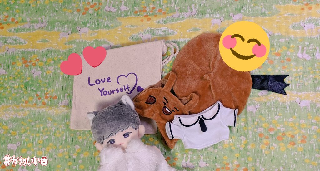 nonojek's tweet photo. @Suminy_BTS 님
@amechan0cal 様
너무 귀여워요! 멋진 기획을 해주셔서 감사합니다!😊💜 20cm윤기의 인형이 도착하면 바로 입혀드리고 싶습니다.
本日受け取りました。すべてが可愛くてたまりません😭💜このたびもお取りまとめくださりありがとうございました。 https://t.co/6XXt50gUpz