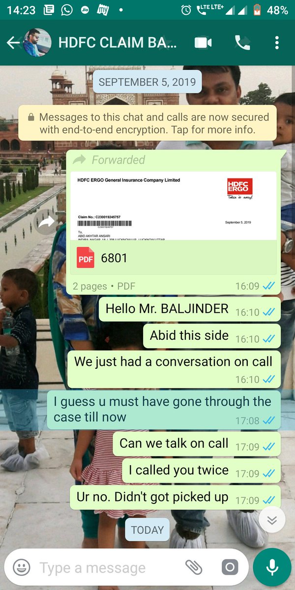 abidansari21061's tweet image. @HDFCERGOGIC 

#MentalHarrassment by the HDFC ERGO claim department... Not settling things on time... #DelayedProcess #UnprofessionalBehavior

#Shame on such a brand