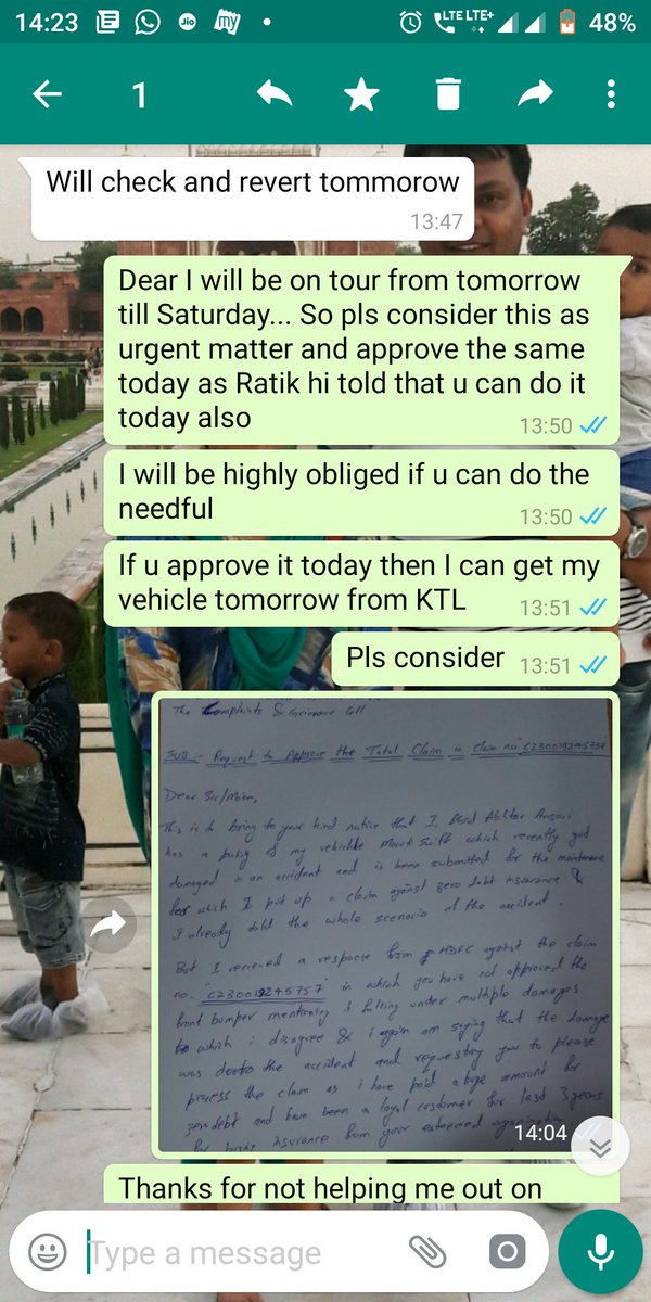 abidansari21061's tweet image. @HDFCERGOGIC 

#MentalHarrassment by the HDFC ERGO claim department... Not settling things on time... #DelayedProcess #UnprofessionalBehavior

#Shame on such a brand