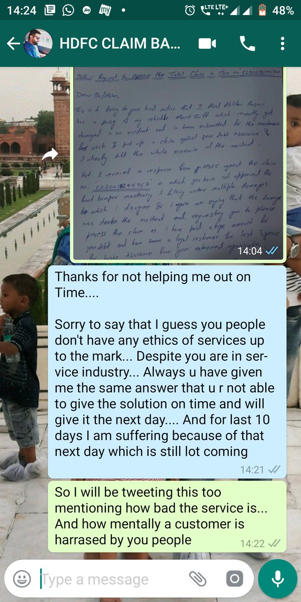 abidansari21061's tweet image. @HDFCERGOGIC 

#MentalHarrassment by the HDFC ERGO claim department... Not settling things on time... #DelayedProcess #UnprofessionalBehavior

#Shame on such a brand