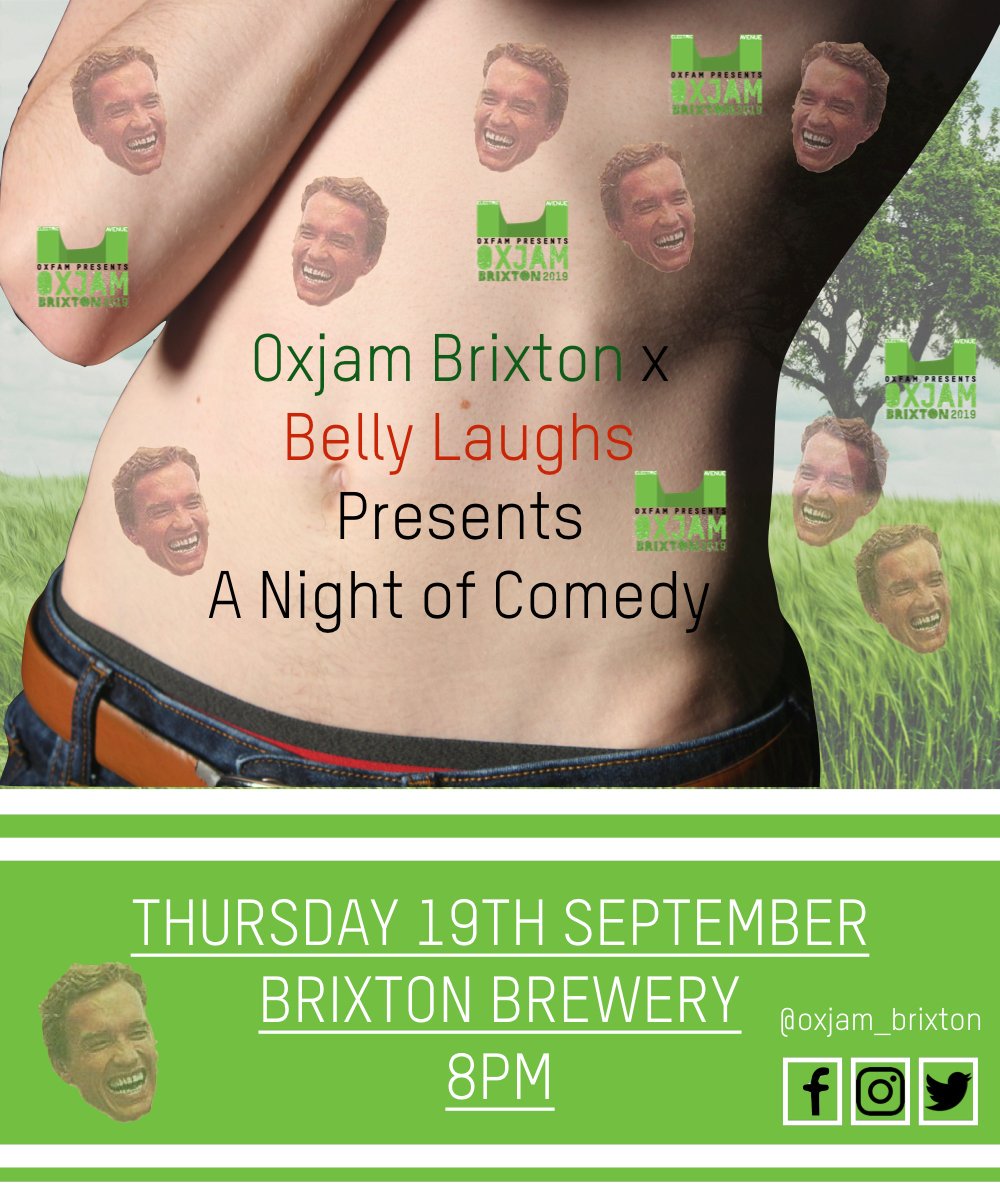 We've added another cheeky act to our <a href="/OxjamBrixton11/">Oxjam Brixton</a> gig and it's only the bloody lovely <a href="/willrowlandhehe/">Will Rowland</a>! Hot off a smash-hit Edinburgh run, he'll be making you laugh your little bum off. wegottickets.com/oxjam/event/48…