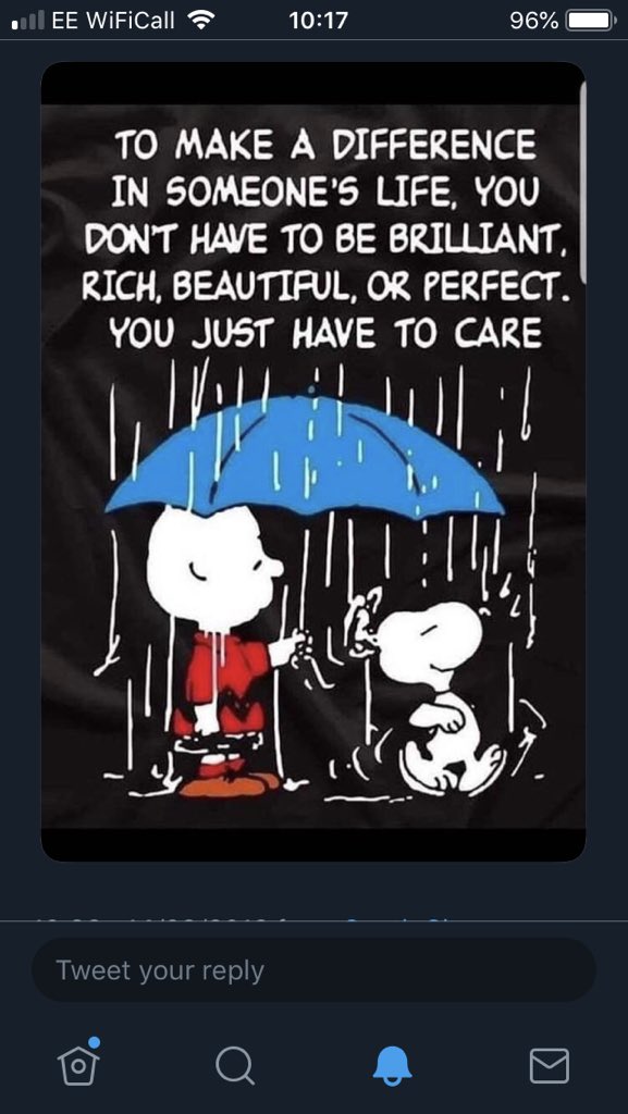SueCormick16's tweet photo. Thought for the day #carers #bekindtoeachother https://t.co/1TXqyDwDwa