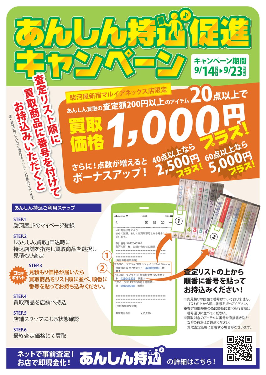 持ち込み 駿河屋 買取 【納得】駿河屋の買取は当日持ち込みじゃない方がいい理由