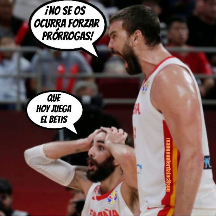 smelrealbetis's tweet photo. Vamos España 🇪🇸 #FIBAWC2019 https://t.co/eJ6vyKdiLL