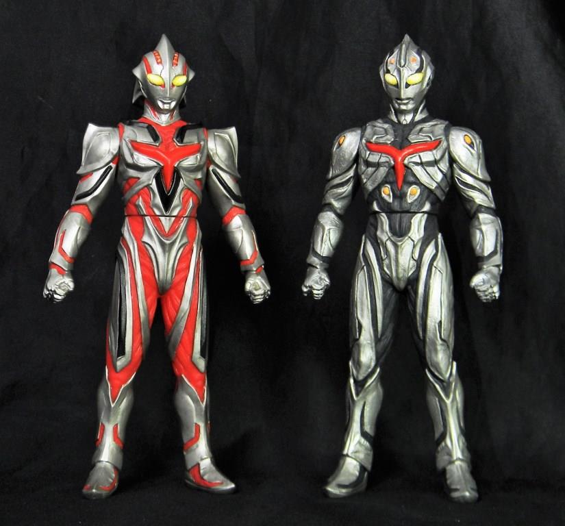 バンダイのソフビ、ウルトラマン ザ ネクストのジュネッスと