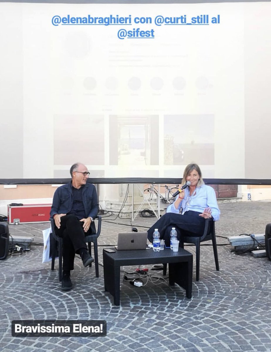 EleBraghieri's tweet photo. Ieri, al @SiFestphoto dialogando con @deniscurti1 di Instagram e fotografia.
#sifest https://t.co/eVVm52QlwQ