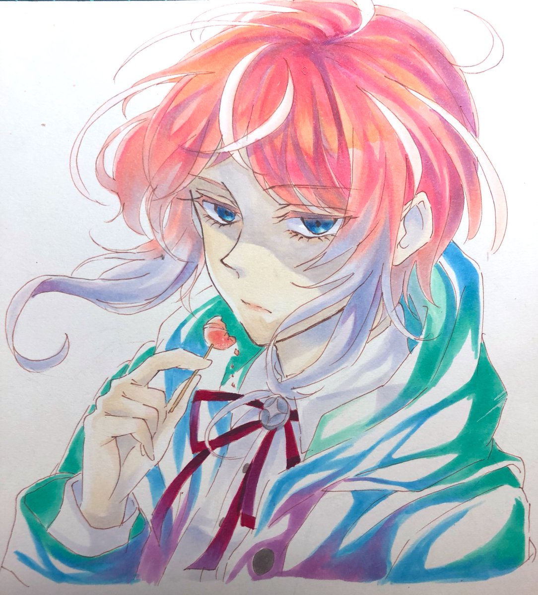 ヒプマイ ヒプマイ 飴村乱数 Mana ୭ ˈのイラスト