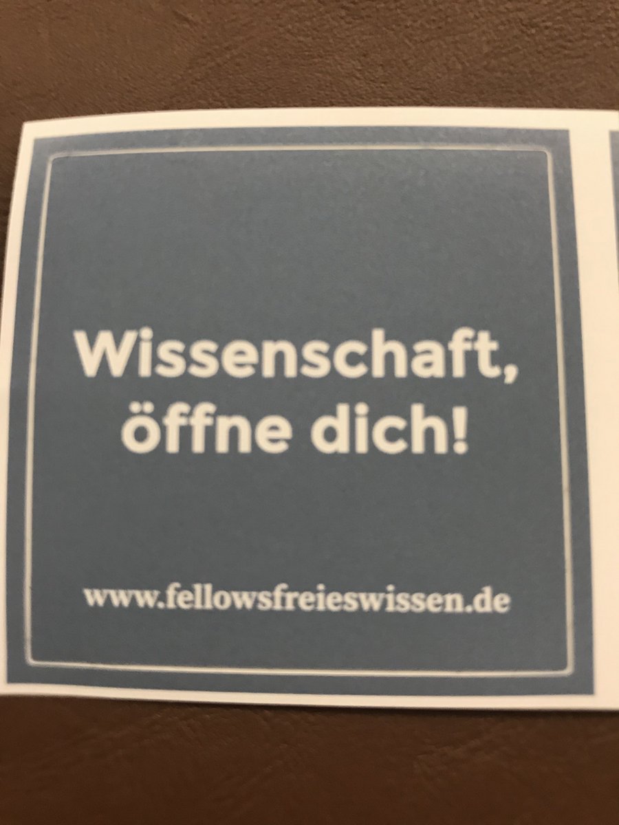 Wissenschaftliche Forschung sollte transparent und damit nachvollziehbar gemacht werden. #openaccess #opendata #openreview #openmethod. Danke an alle #fellowsfreieswissen für das tolle Auftaktwochenende in #Berlin.