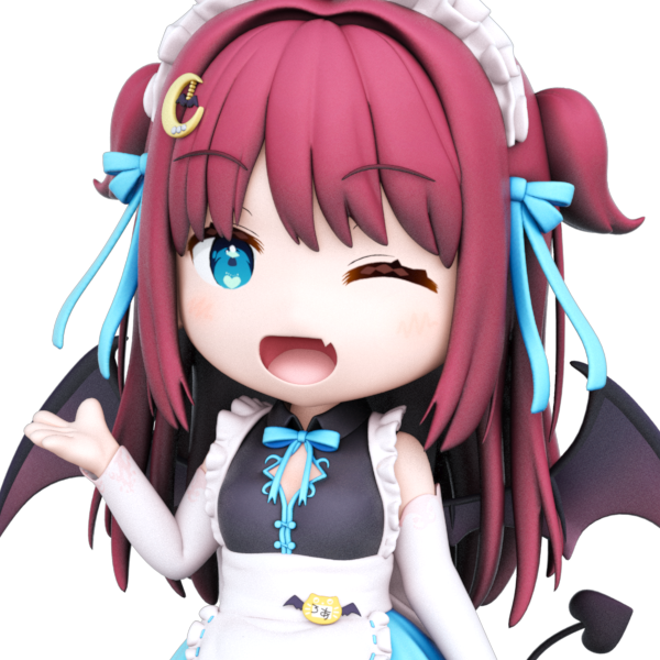 「?ロアちゃんの新衣装☕️ figure style 3DCG
#ロアート 」|InabaTewi@にじそ07・wf2023sのイラスト