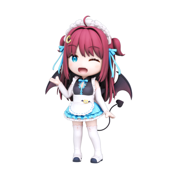 「?ロアちゃんの新衣装☕️ figure style 3DCG
#ロアート 」|InabaTewi@にじそ07・wf2023sのイラスト