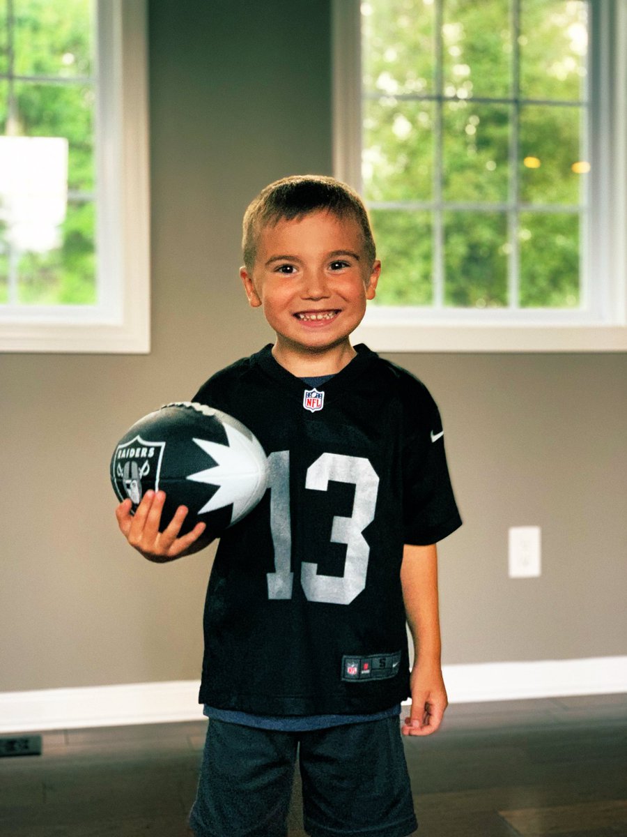 raiderdigi13's tweet photo. @Raiders The 4th Generation of this Raider Family is ready!!!!  #RaiderNation https://t.co/PdLCKON42z