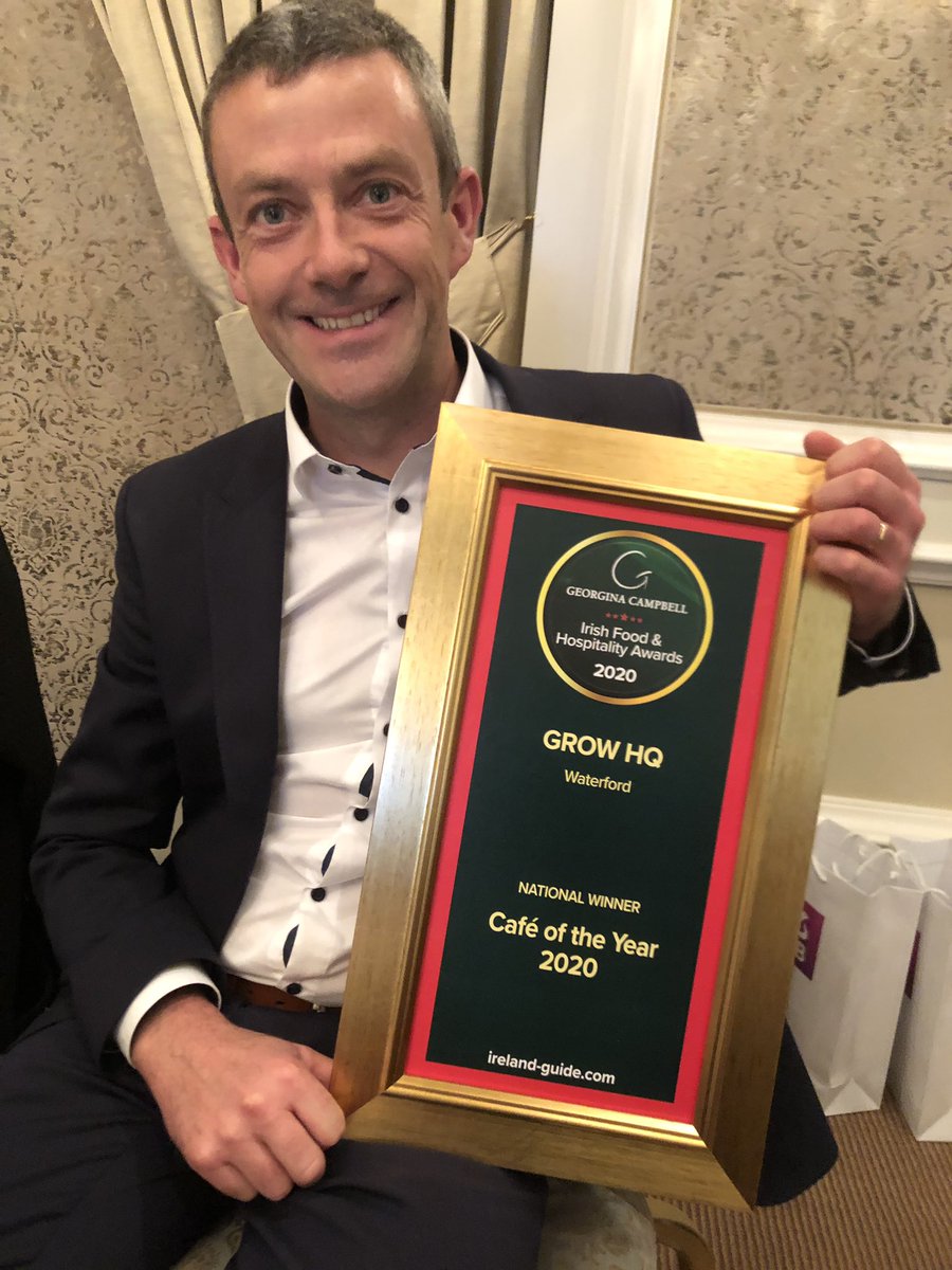 Mick Kelly (@mickkellygrows) on Twitter photo Ah lads <a href="/Grow_HQ/">GROW HQ</a> has only gone and won Cafe of the Year - so very proud of our hard working garden, kitchen and front of house team <a href="/GCsIreland/">Georgina Campbell</a> <a href="/IrelandGuide/">Ireland Guide</a> #georginacampbellawards Ah lads <a href="/Grow_HQ/">GROW HQ</a> has only gone and won Cafe of the Year - so very proud of our hard working garden, kitchen and front of house team <a href="/GCsIreland/">Georgina Campbell</a> <a href="/IrelandGuide/">Ireland Guide</a> #georginacampbellawards