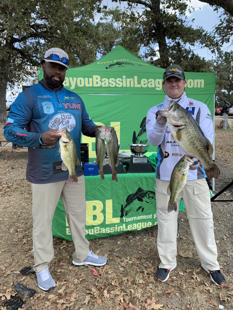 Congrats to Brock &amp; Brent for winning the BBL Championship with a 5 fish weight of 17.46 lbs. big bass was 8.54 lbs!