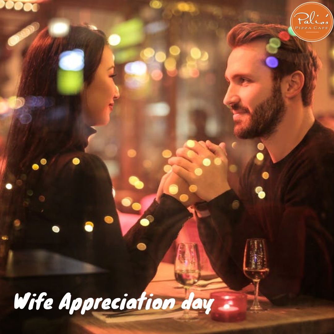 Today is #WifeAppreciationDay! 
Tell your #wife how much you love her💕
 Make her feel special with a surprise #date at #palioscrossroads
.
#weekend #offers #deals #discounts #wifeappreciationday2019 #pizza #paliospizzacafe #crossroadstx