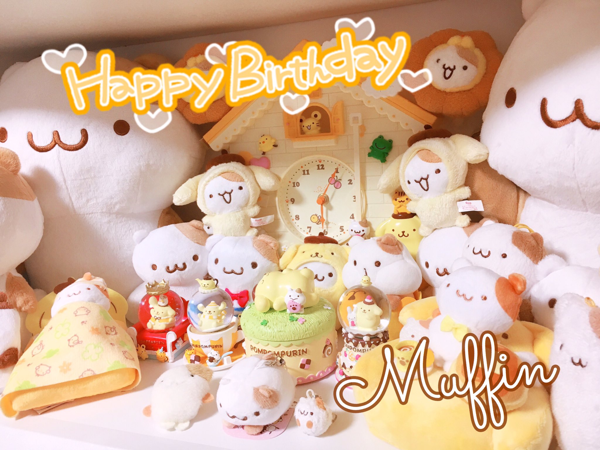 ポムポムマフィン　アルファベットシリーズ　レア　ストラップ　ポムポムプリン ポムポムマフィン アルファベットシリーズ レア ストラップ