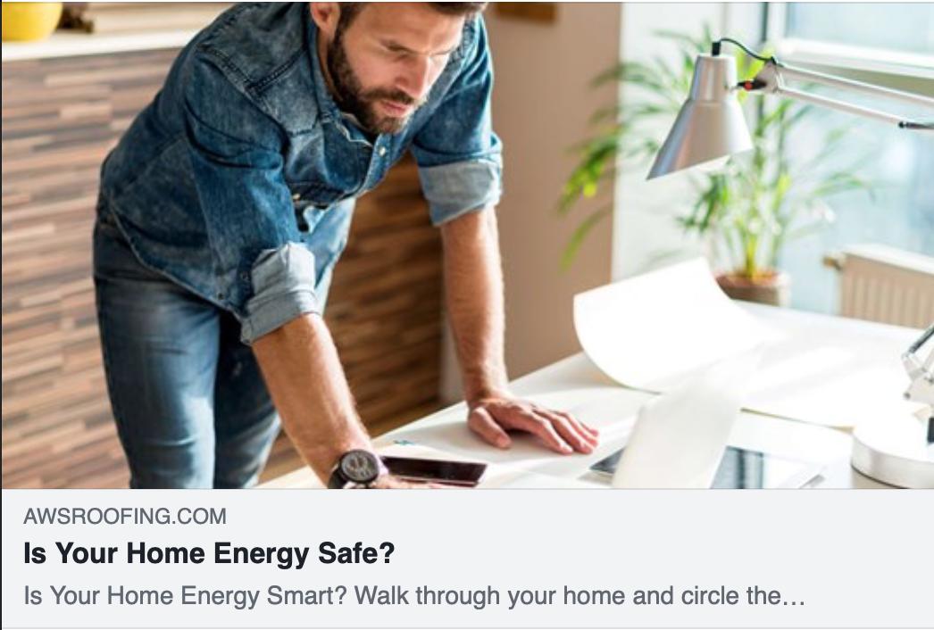 AWSroofing's tweet image. Is Your Home Energy Smart?
Walk through your home and circle the descriptions below that best fit your house. Then calculate your home’s energy-efficiency rating. ow.ly/NJNL50w1Dyn

#ResidentialRoofing #EnergySmartHome